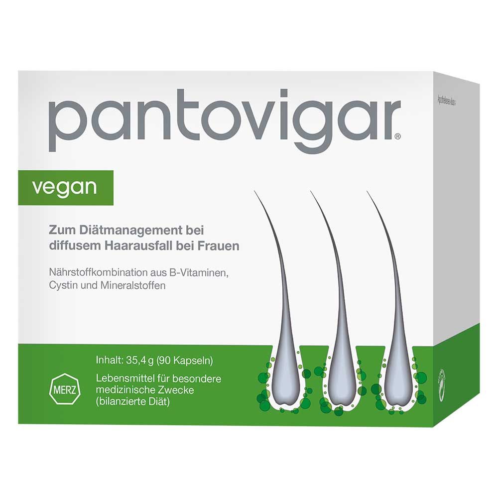 Pantovigar Vegan Kapseln 90 Stk 탈모치료제 판토비가 비건 90정