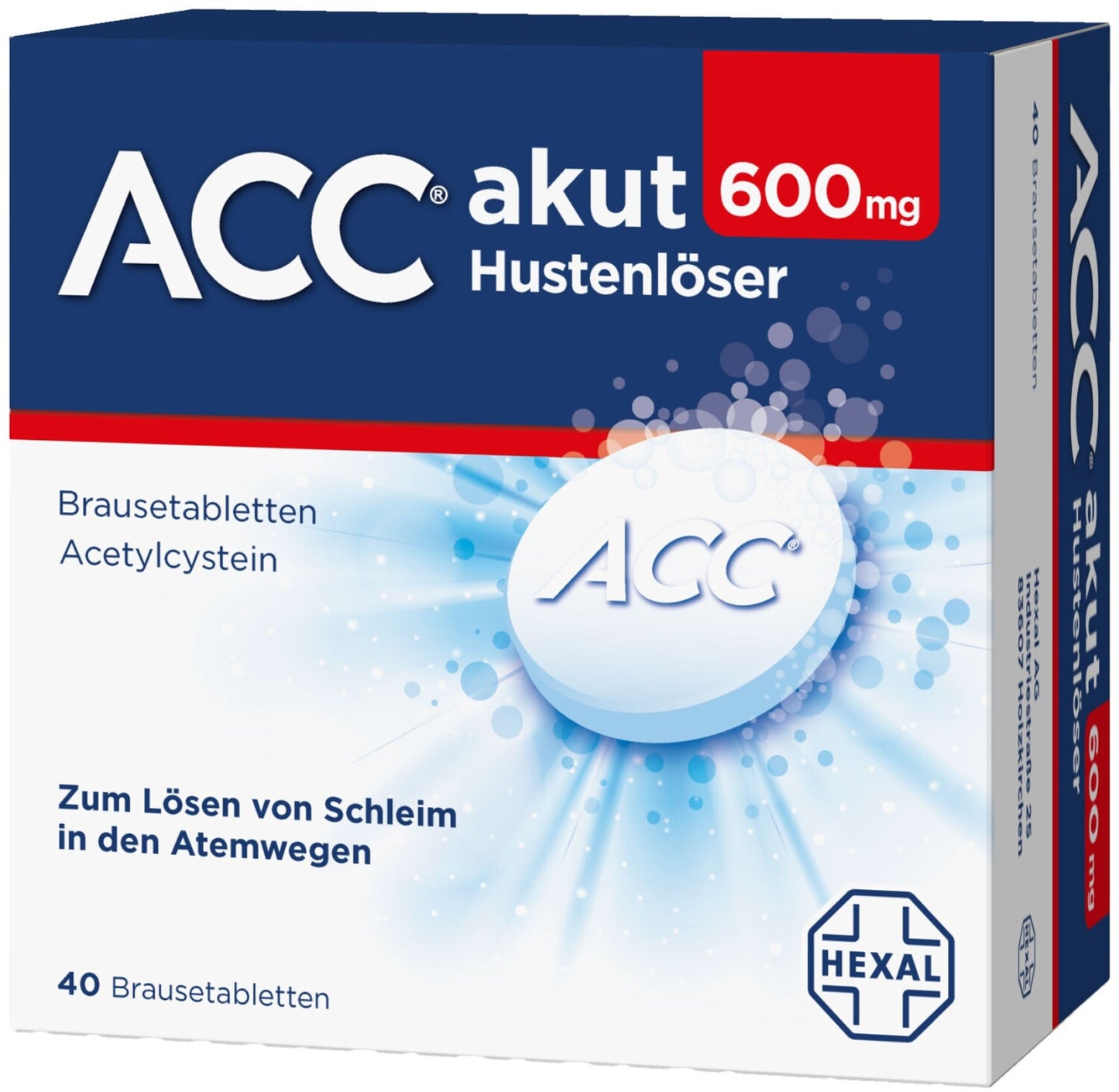 ACC AKUT 기침완화제 600mg 40st