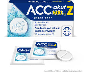 ACC 급성기침완화 발포정 600mg 레몬향 30정
