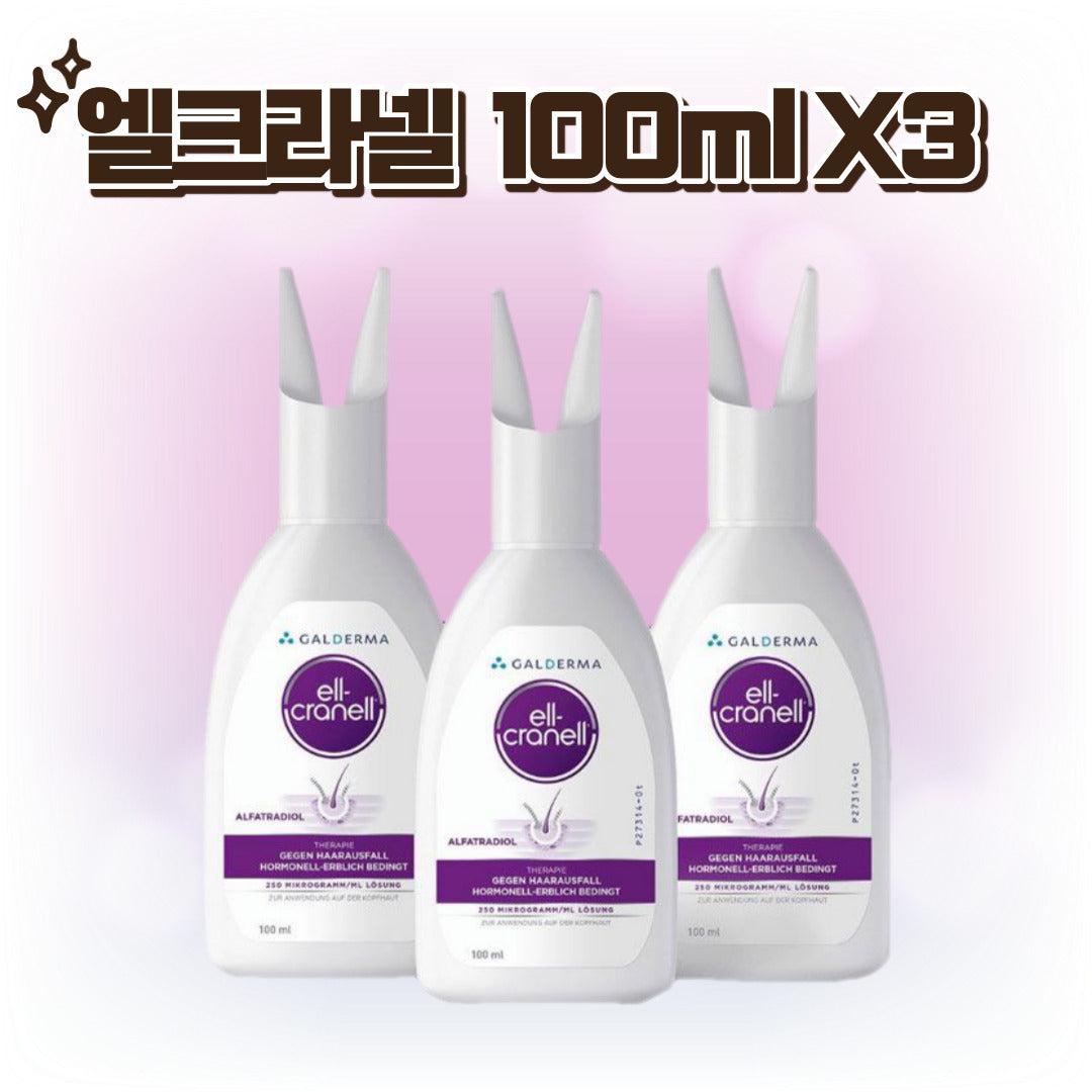 엘크라넬 미녹시딜효과 여성탈모