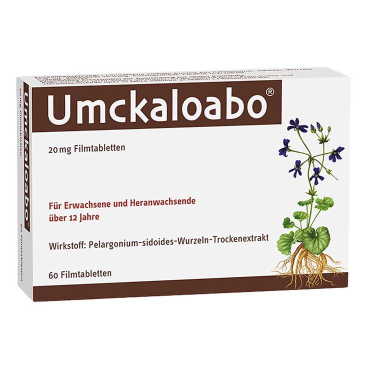 움카로아보 20mg 필름정 60정 (기관지 감기완화)