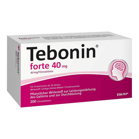 테보닌 포르테 40mg 은행잎 추출물 필름정 200정