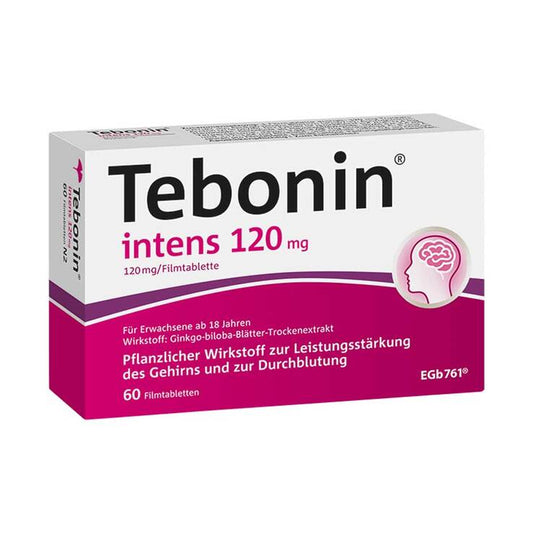 테보닌 인텐스 120mg 은행잎 추출물 필름정 60정