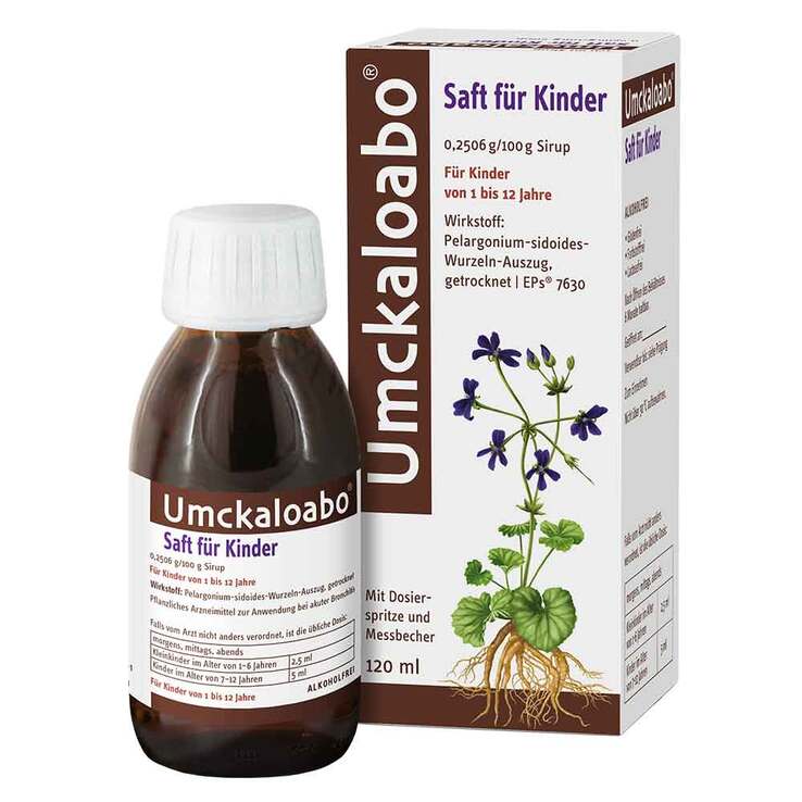 움칼라보 어린이용 기관지 시럽 120ml