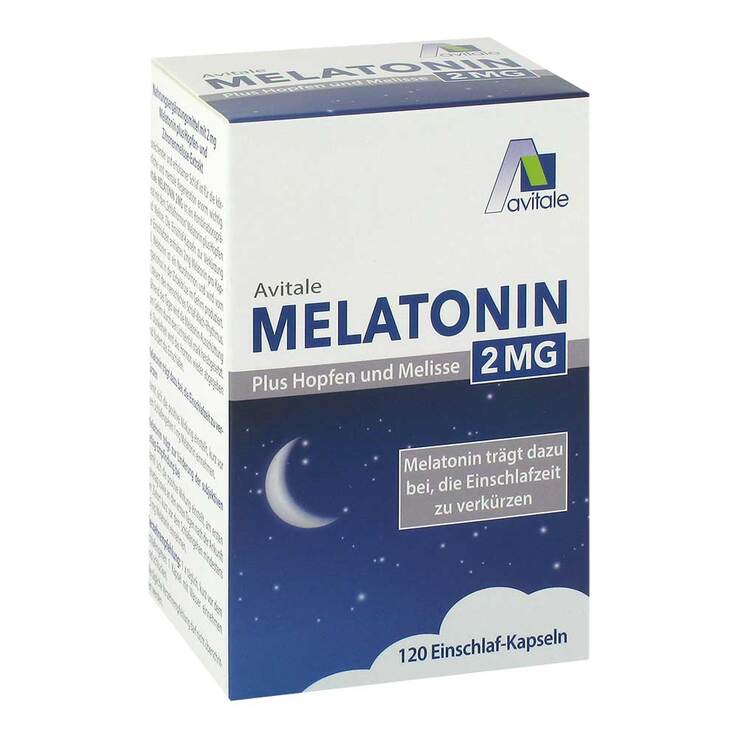 멜라토닌 2mg + 홉스 멜리사 카모마일 캡슐 120정