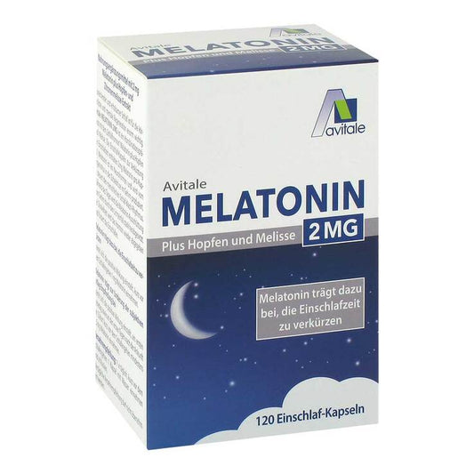 멜라토닌 2mg + 홉스 멜리사 카모마일 캡슐 120정