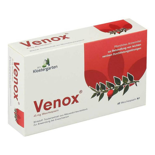 베녹스 45mg 정맥 순환 다리 안심 연질캡슐 60정