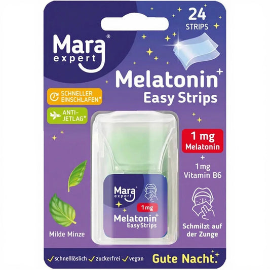 Mara Expert Melatonin 멜라토닌 이지 스트립 1mg 24매x6