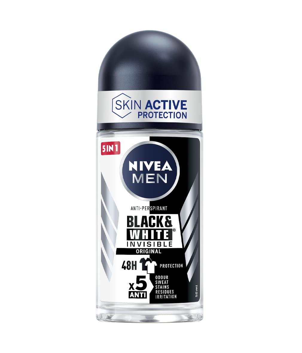 니베아 블랙앤화이트 데오도란트 롤온 50ml x 6개