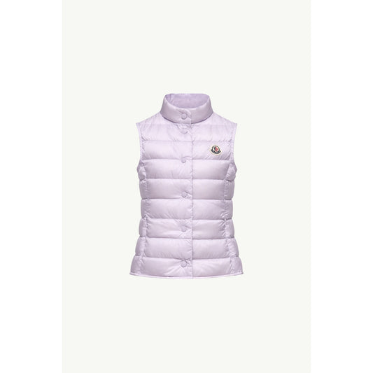 몽클레어 키즈 리안 Liane 여아 패커블 다운 패딩 조끼 라일락