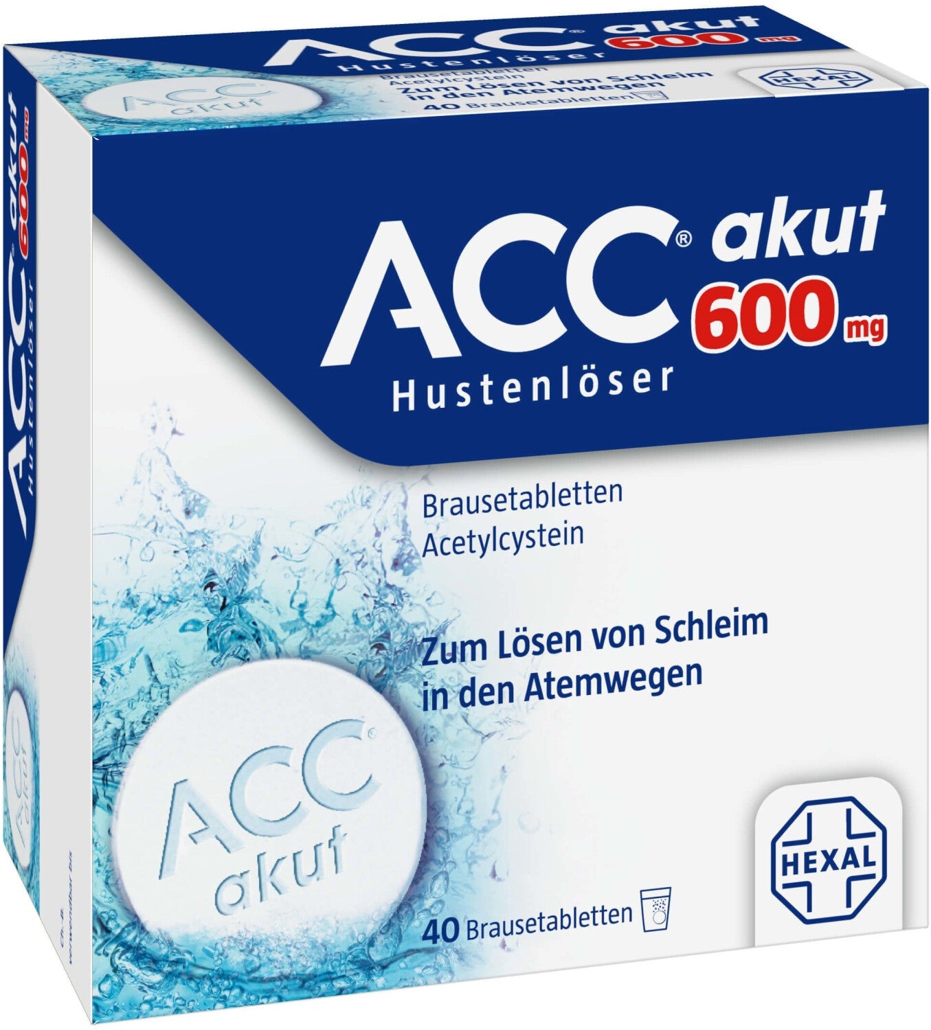 ACC AKUT 기침완화제 600mg 40st