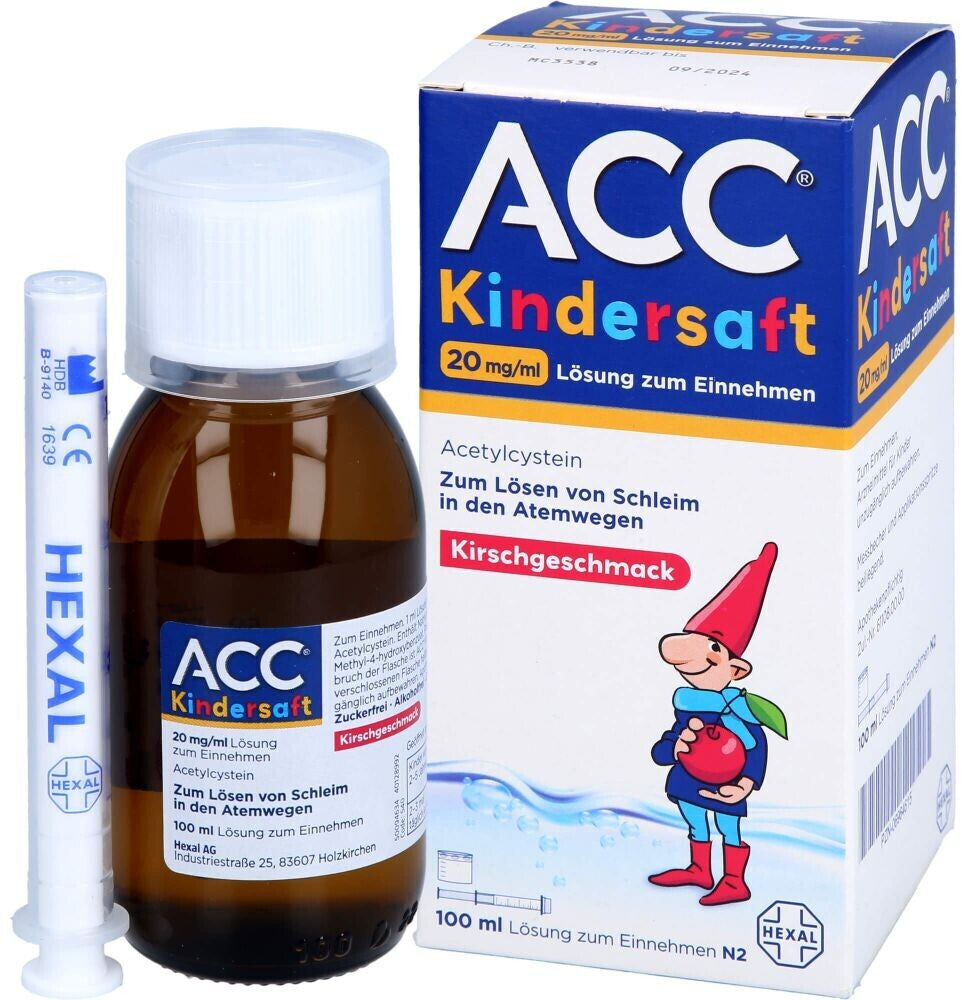 ACC 어린이용 기침완화제 2세이상 100ml X2