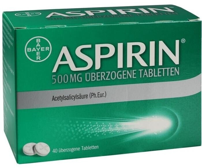 바이엘 아스피린 익스프레스 500mg 40정