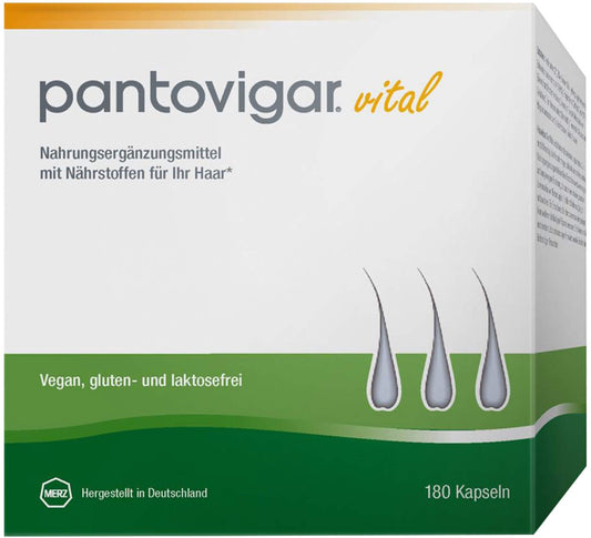 리뉴얼 독일내수용 Pantovigar 판토비가 180캡슐 3개월분Pantovigar