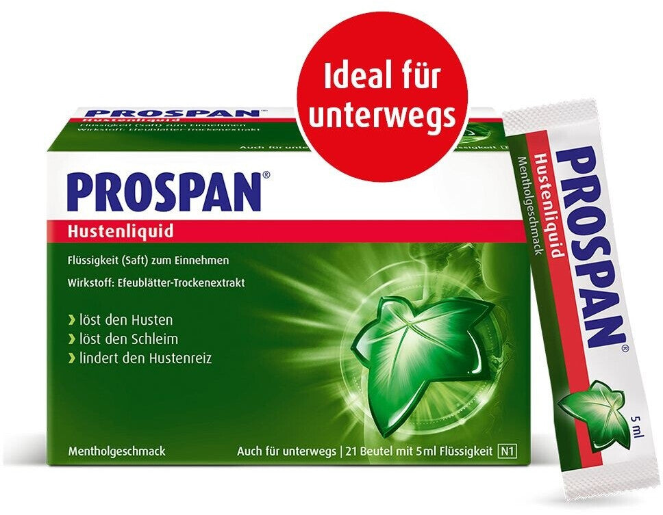 PROSPAN 천연 목감기 기침 시럽 5ml *30