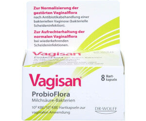 바기산 ProbioFlora 유산균 질 캡슐 8개입